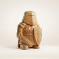 Knight Figurine - Hand-carved Wooden Figurines